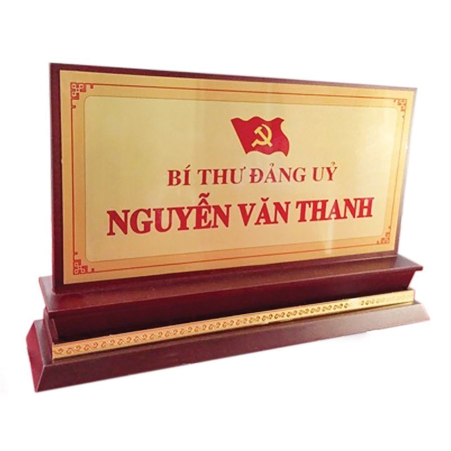 Biển Chức Danh mẫu 1