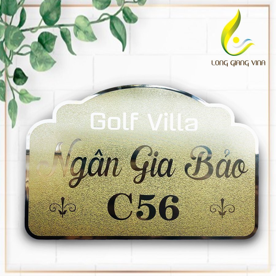 Biển Tên Công Ty mẫu 1