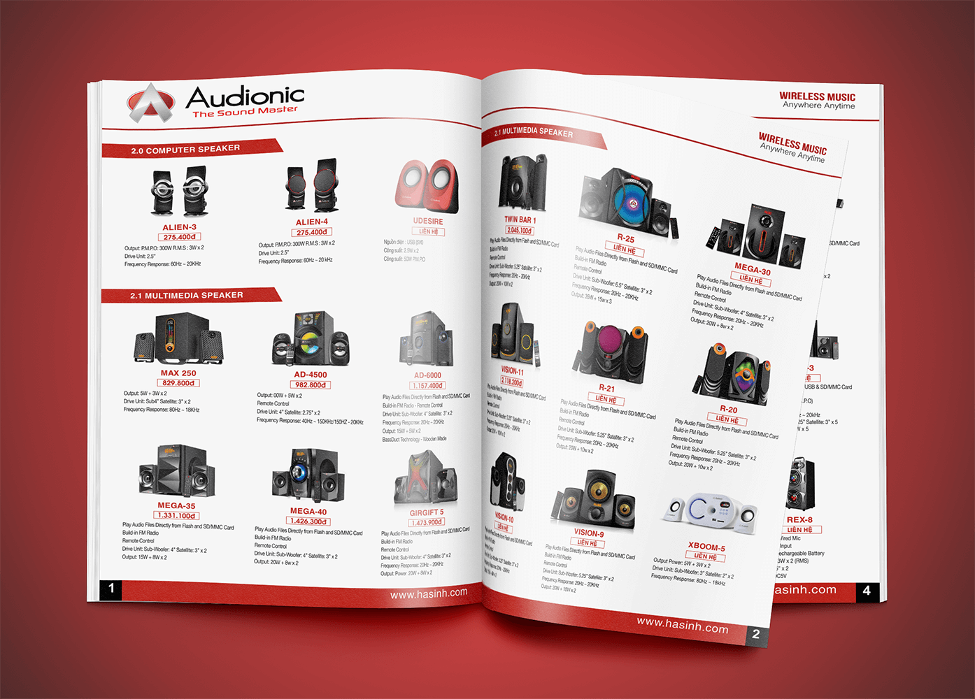 in catalogue