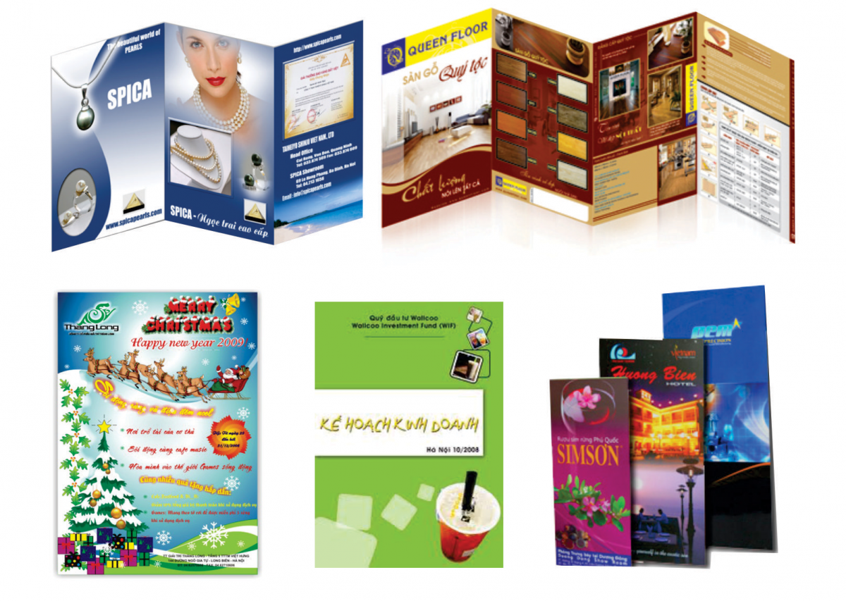 In tờ rơi quảng cáo những đơn vị uy tín