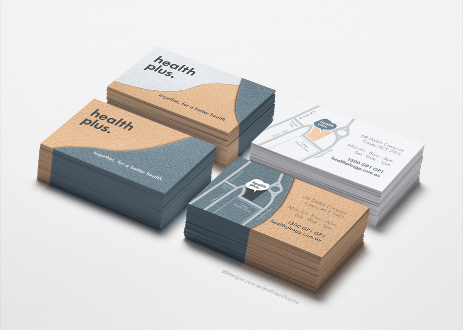 thiết kế card visit ấn tượng