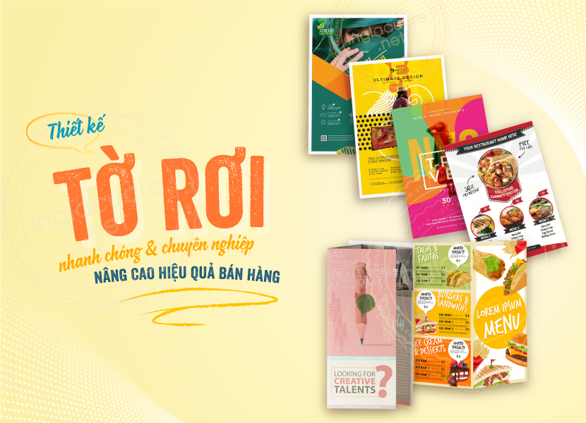 tờ rơi đẹp