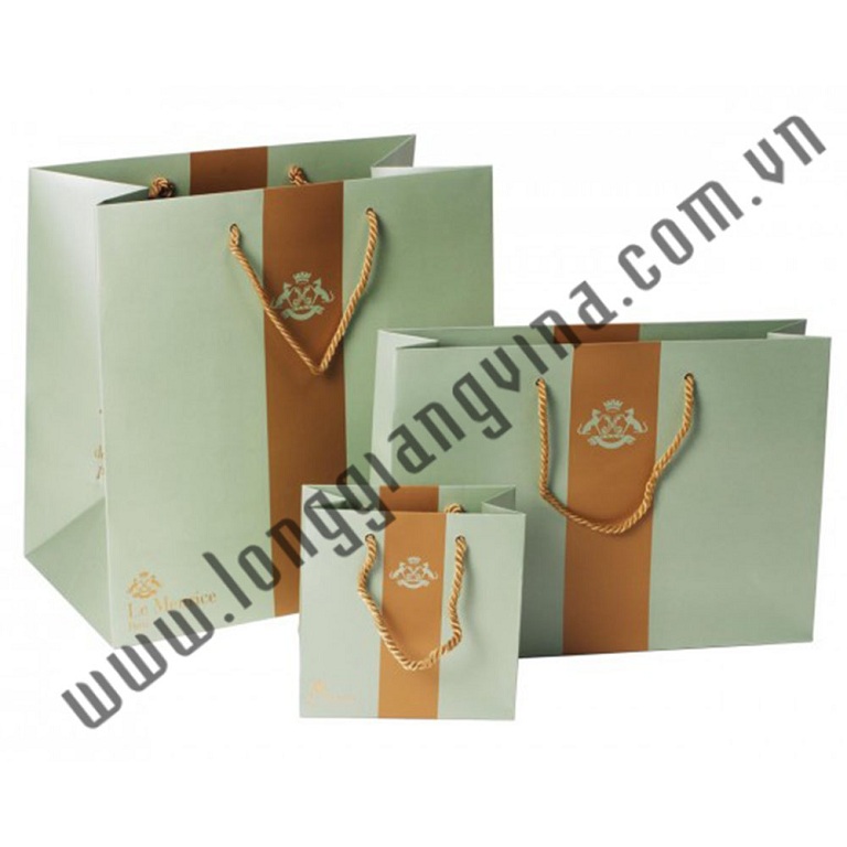 Túi giấy được in bởi Long Giang